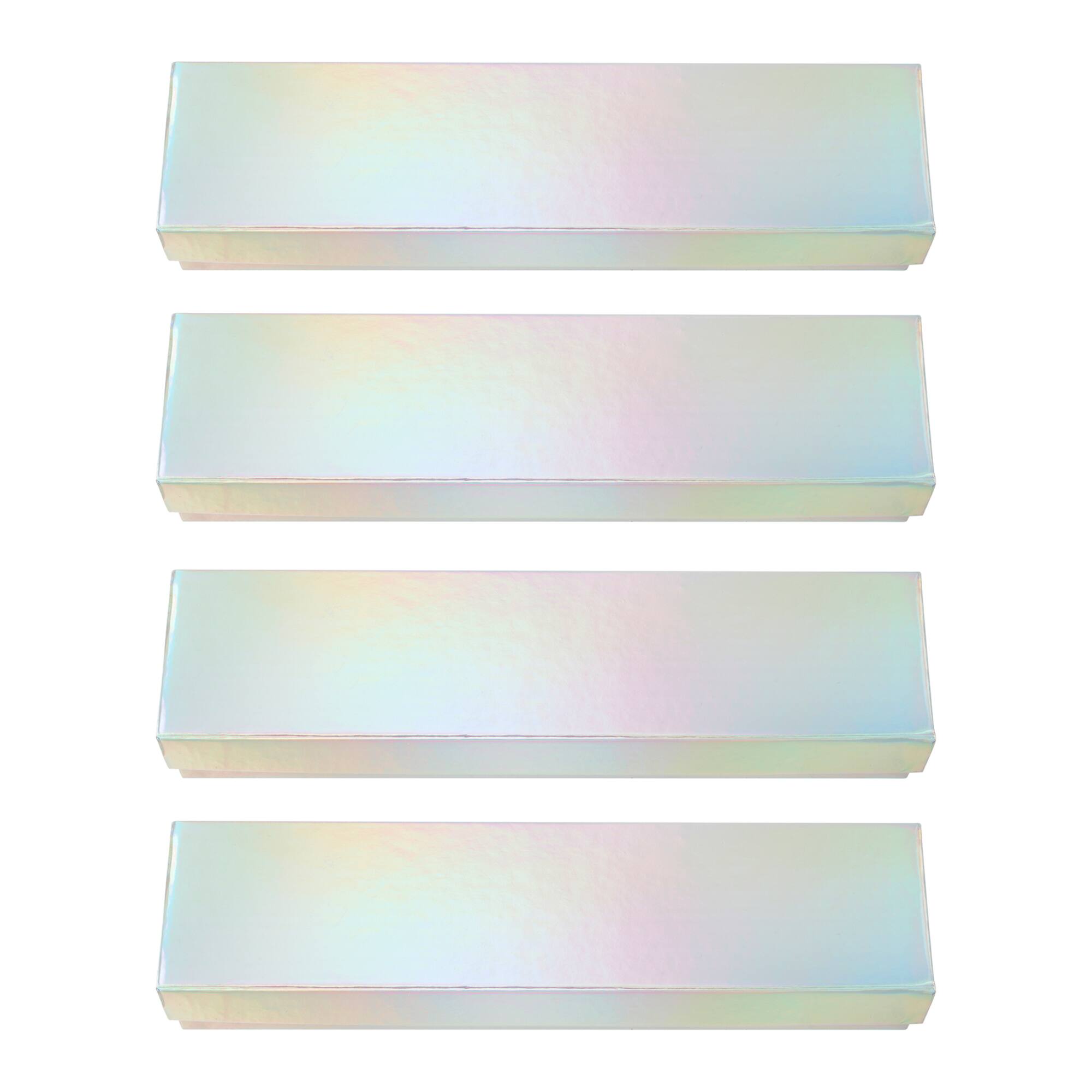 Holographic Necklace Boxes, 4ct. by Bead Landing™